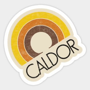 Caldor Department Store Sticker